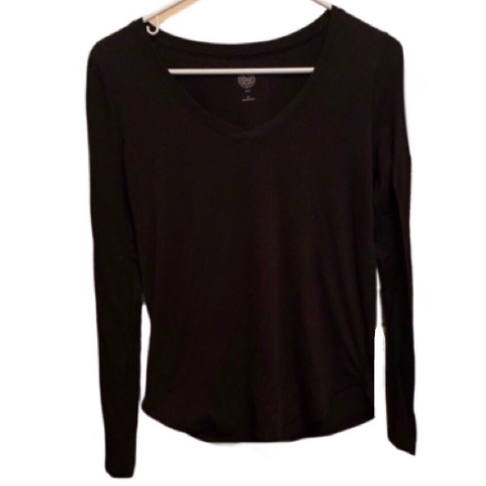 Authentic American Heritage-Long Sleeve Back Top